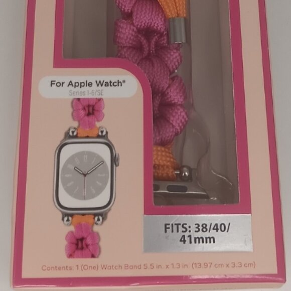 FLOWER WATCH BAND FOR APPLE WATCH - Picture 3 of 3